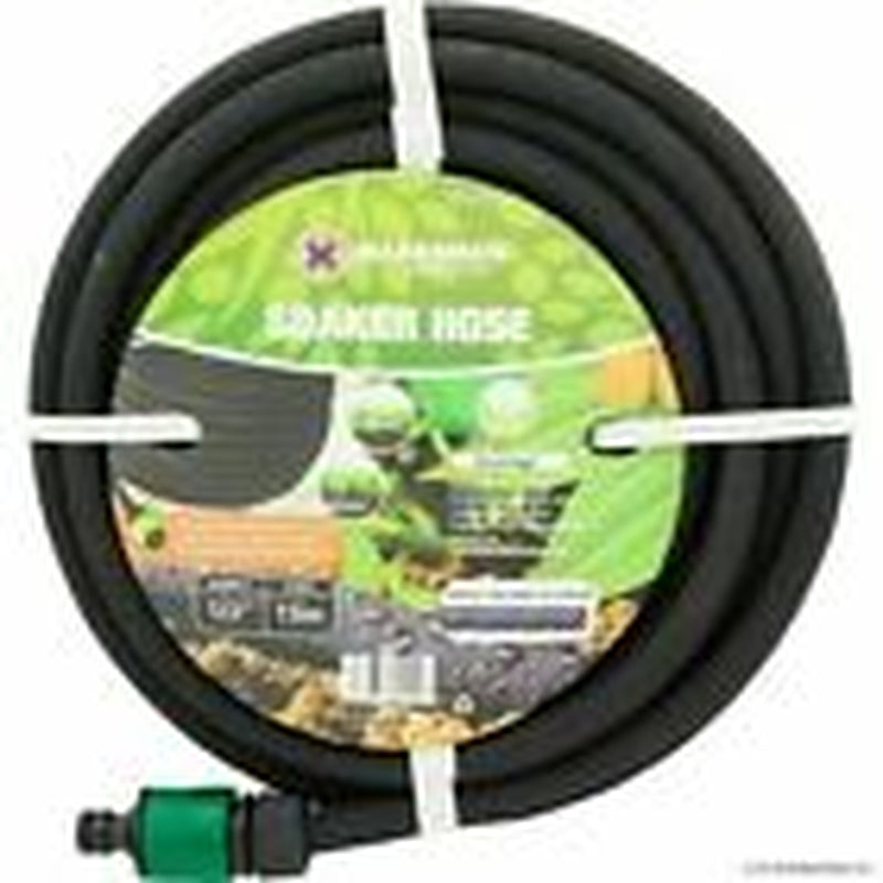 7.5M / 15M 1/2" SOAKER HOSE WATER DRIP SEEP IRRIGATION FLEXIBLE GARDEN LAWN