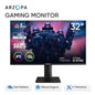 ARZOPA 27" 180HZ 2K Gaming Monitor- QHD 2560X1440 Fast IPS Computer PC Display 115% Srgb Adaptive-Sync 1Ms Response, 1X Display Port 1.4, 1X HDMI 2.0